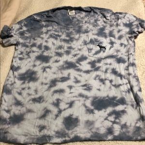 Victoria’s Secret PINK Dog Tie Dye T-Shirt